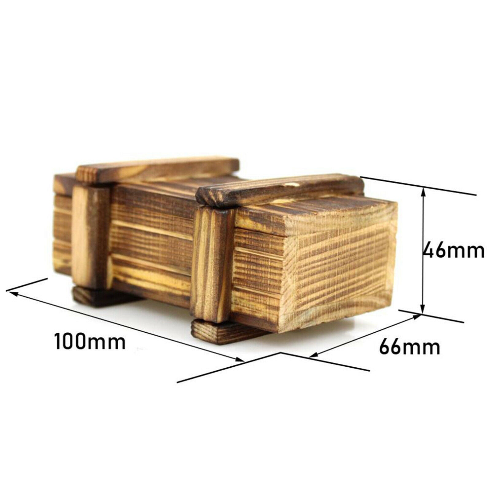 Wooden Box Oil Drum Fire Extinguisher for 1:10 RC Crawler Car TRX4 SCX10 D90