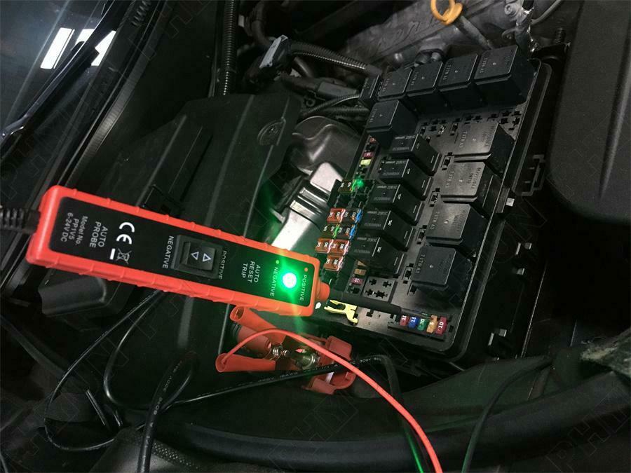 4 Meters Vehicle Power Circuit Electrical Tester + Short-circuit Protection Tool