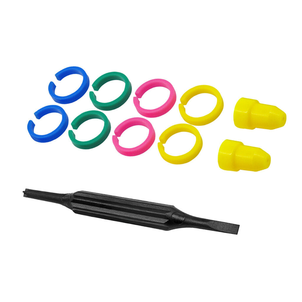 Oscilloscope Probe Accessories Kit Adjuster+Marker Rings+IC Protective Caps