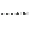 10 Pcs M6 10x13mm White Dome Bolt Nut Protection   Cover for Hexagon Screw