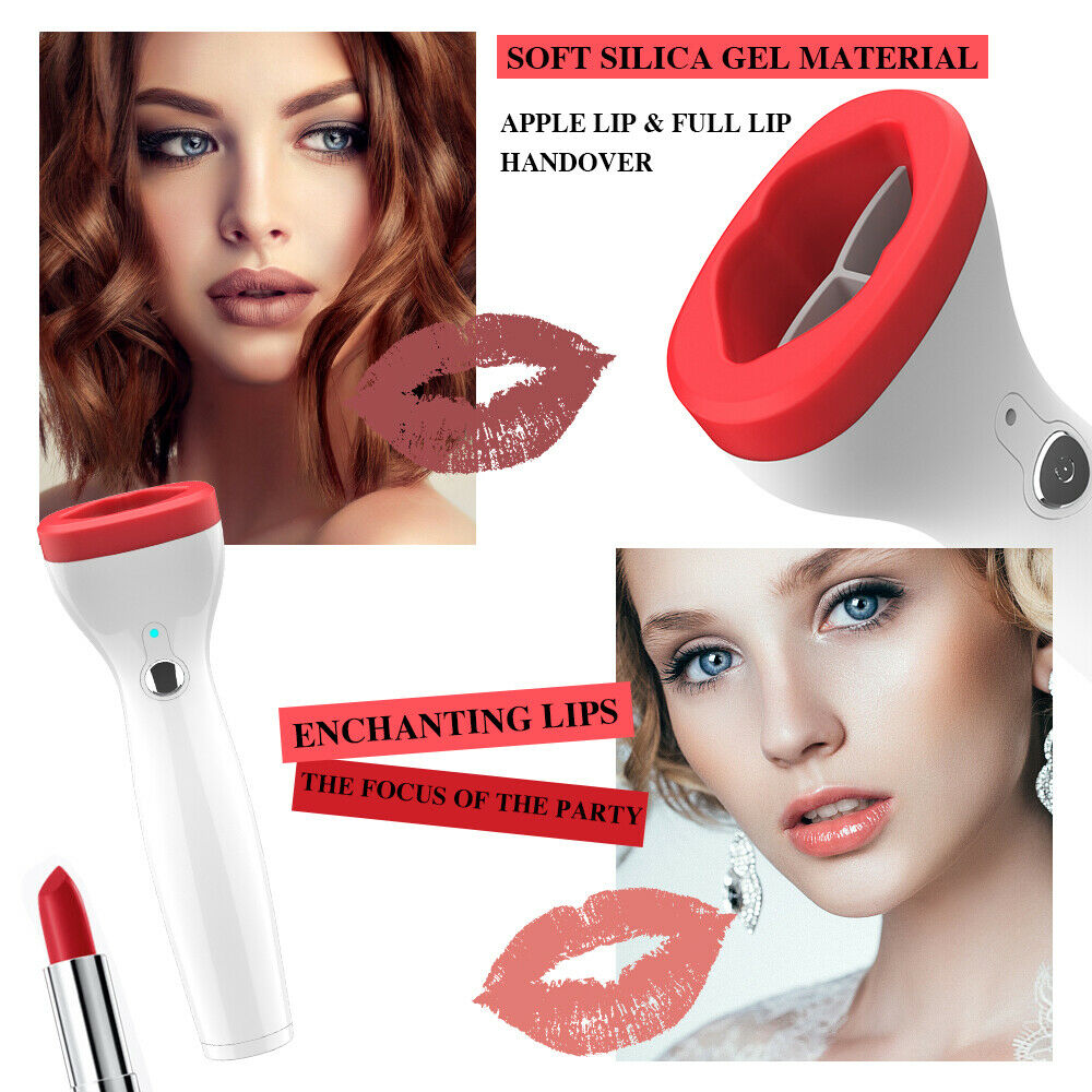 USB Rechargeable Electric Lip instrument Plumper Lip Enhancer Device Care Tool