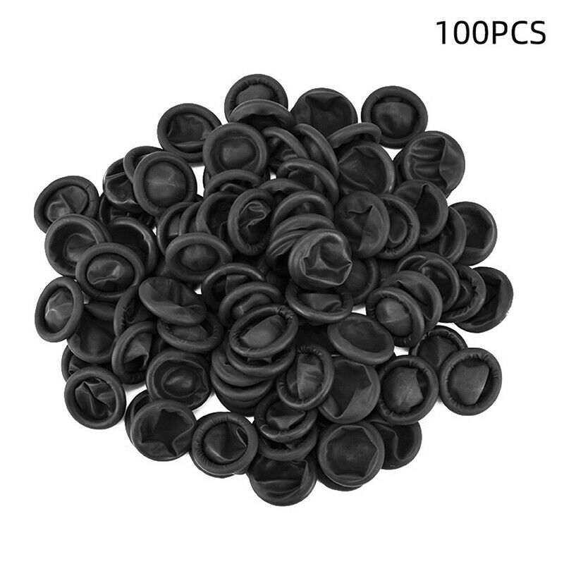 100pcs Black Disposable Tattoo Rotary Machine Pen Sleeves Tattoo Grips CoverSJC