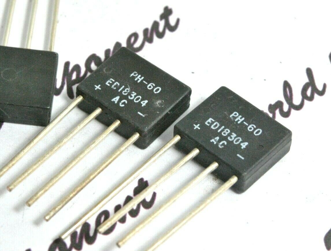2pcs- PH-60 ED18304 Bridge Rectifier - NOS