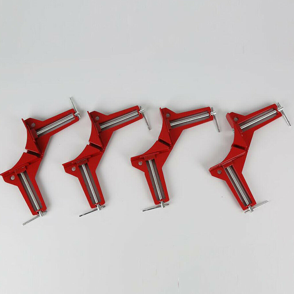 Alloy Right Clip Corner Clamp Photo Picture Frame Clamps Woodworking Kit