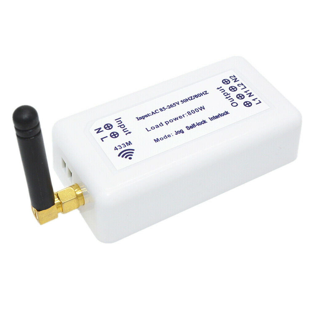 2-Way 433M Wireless Control Switch Home Appliance Control Switch AC85~265V