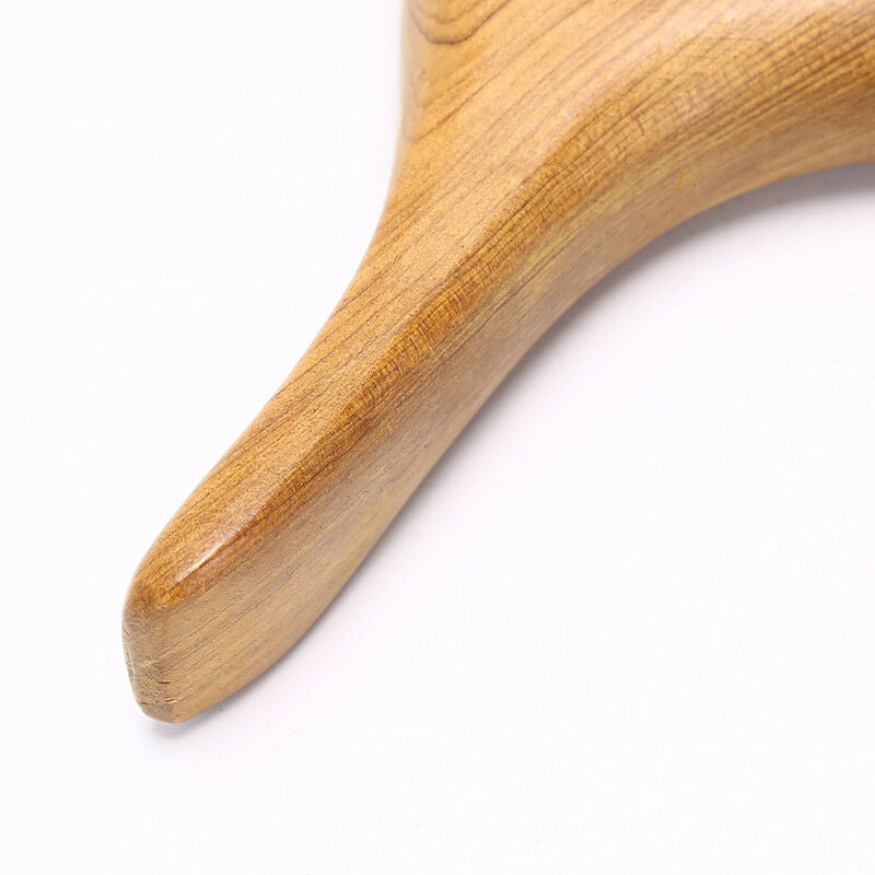 triangle body wood neck shiatsu reflexology wooden spa  massager blood GwJCABDA