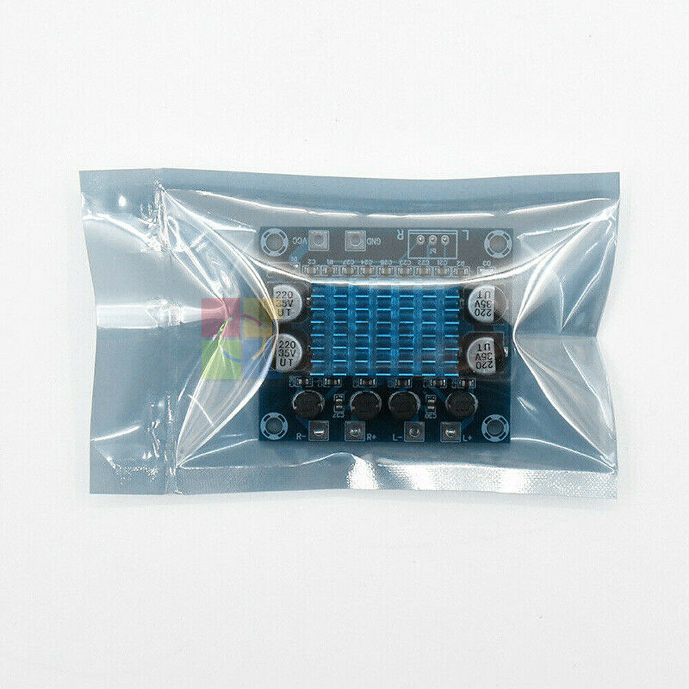 2 Channel Digital Audio Power Amplifier Board 2*30W Audio Module DC 8-26V
