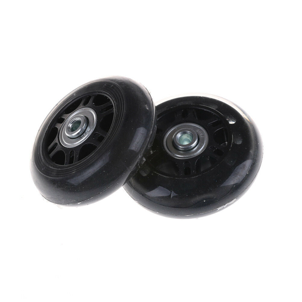 2x Luggage Suitcase Replacement Wheels Axles Repair Parts 70*24mm High QualDEAU