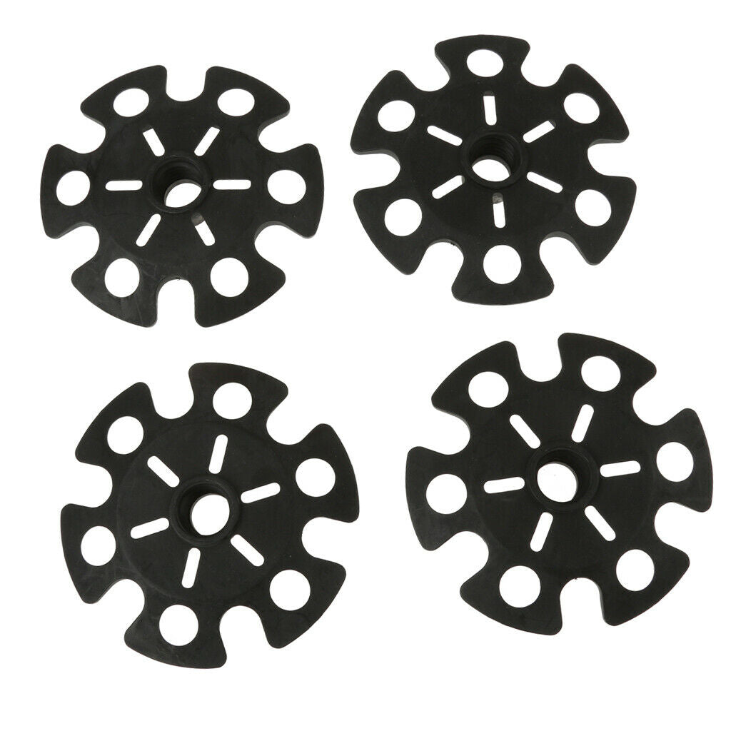 4 lot Hiking Mountaineering Trekking Pole Sticks Snow Basket Caps Tips
