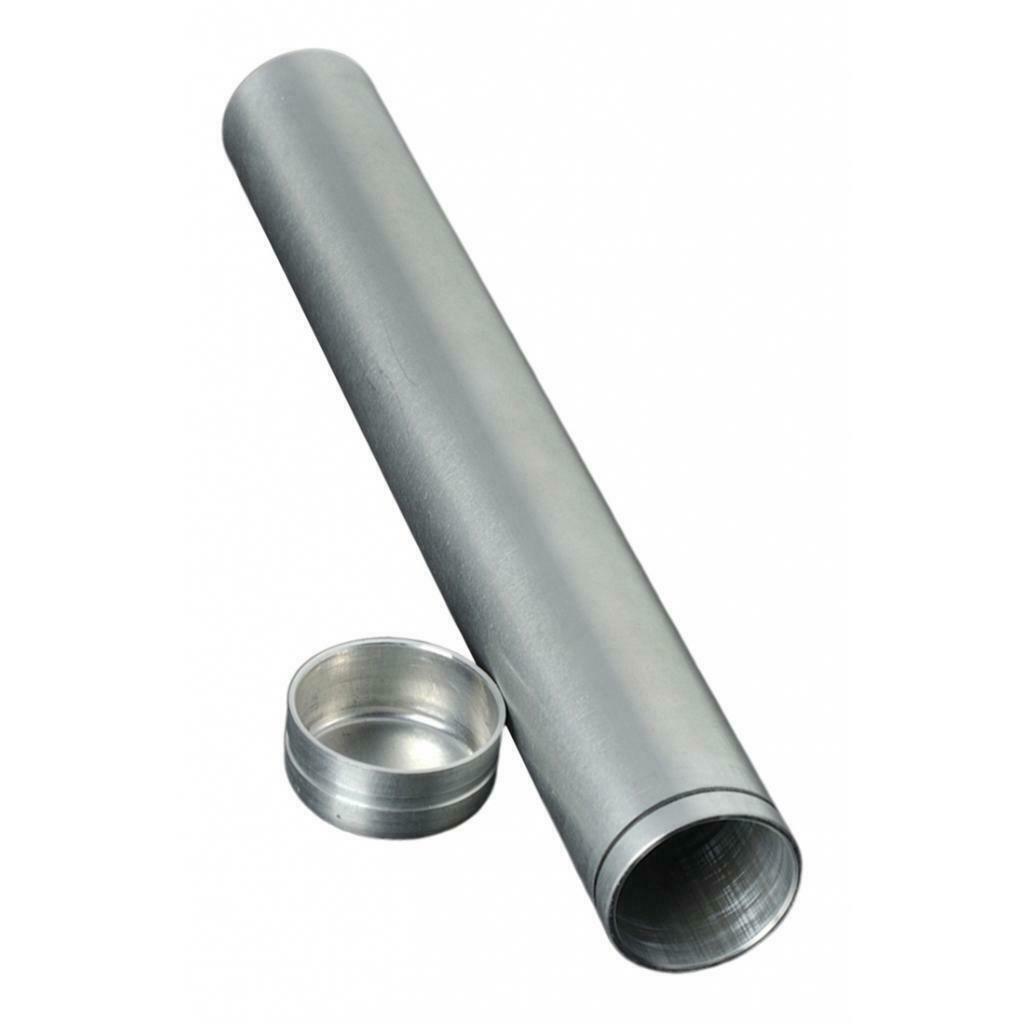 Classic Aluminum Travel Cigar Tube Humidor Holder Cigar Case