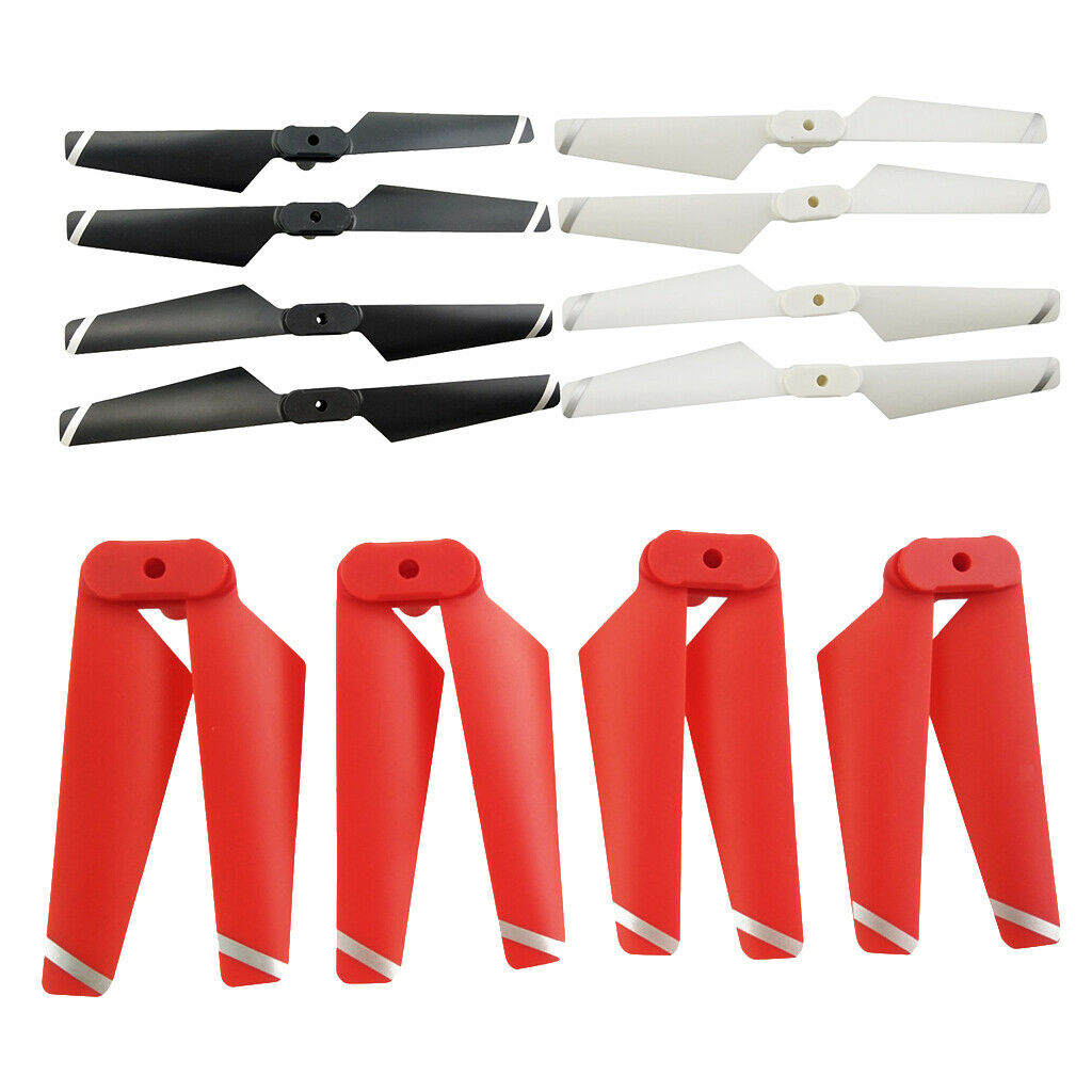 4pcs RC Drone Propeller Props (CW+CCW) for XS809 XS809W XS809HW XS809S White