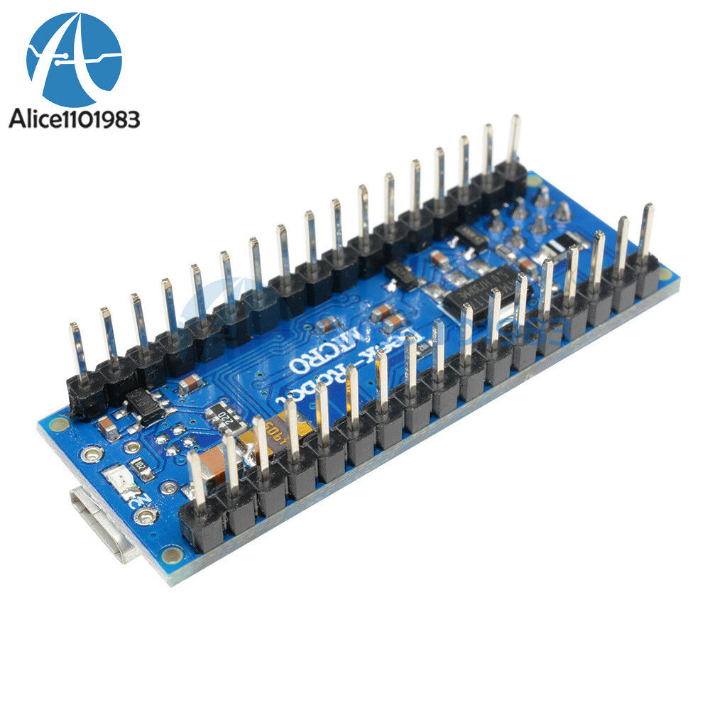 5V 16MHz ATmega32u4 Micro Controller Board for Arduino w/ Cable Replace Pro Mini