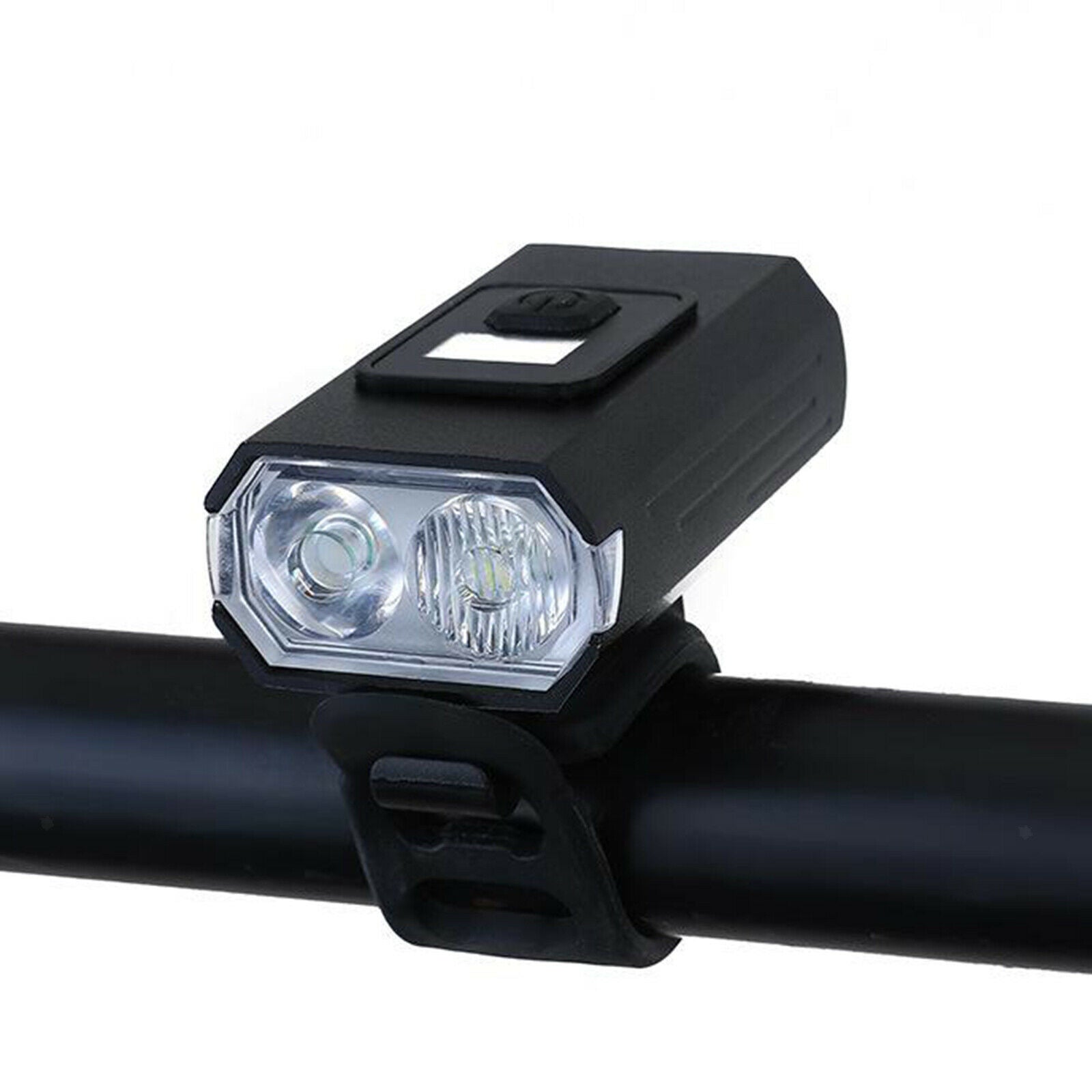 Super Bright USB Rechargeable Bike Light Set, Bike Headlight with 6 Brightness