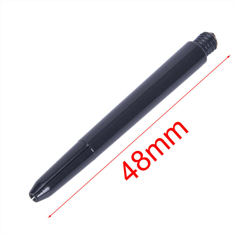 Black 50x/lot Nylon Dart Shafts 2BA 48mm Screw Thread Plastic Dart Stems .l8