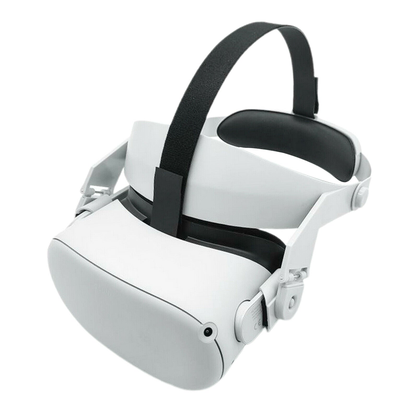 Head Strap Adjustable VR Strap for   Quest 2 White Protective Plastic