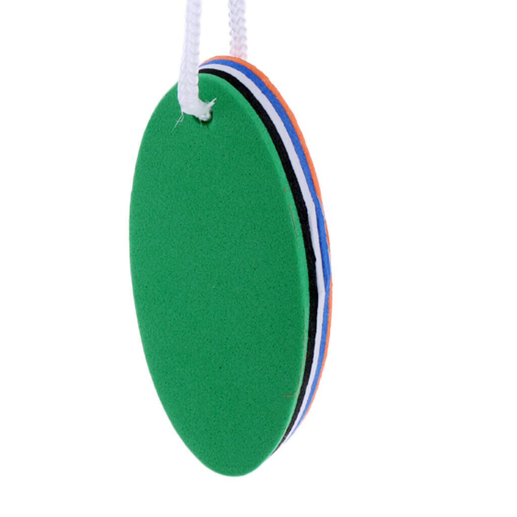 4Pcs Marine Boating Sailing Boat Float Floating Keychain Foam Keyring Key Ring