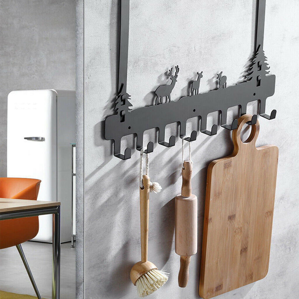 Over The Door Hooks Hanger Rust-Proof Sturdy Hanging Storage Rack for Bag