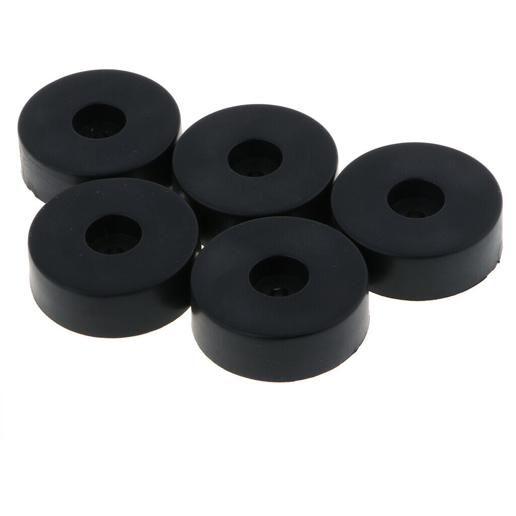 5 Pieces 45x15mm Cabinet Amplifier Speaker Isolation Rubber Feet Pads Base