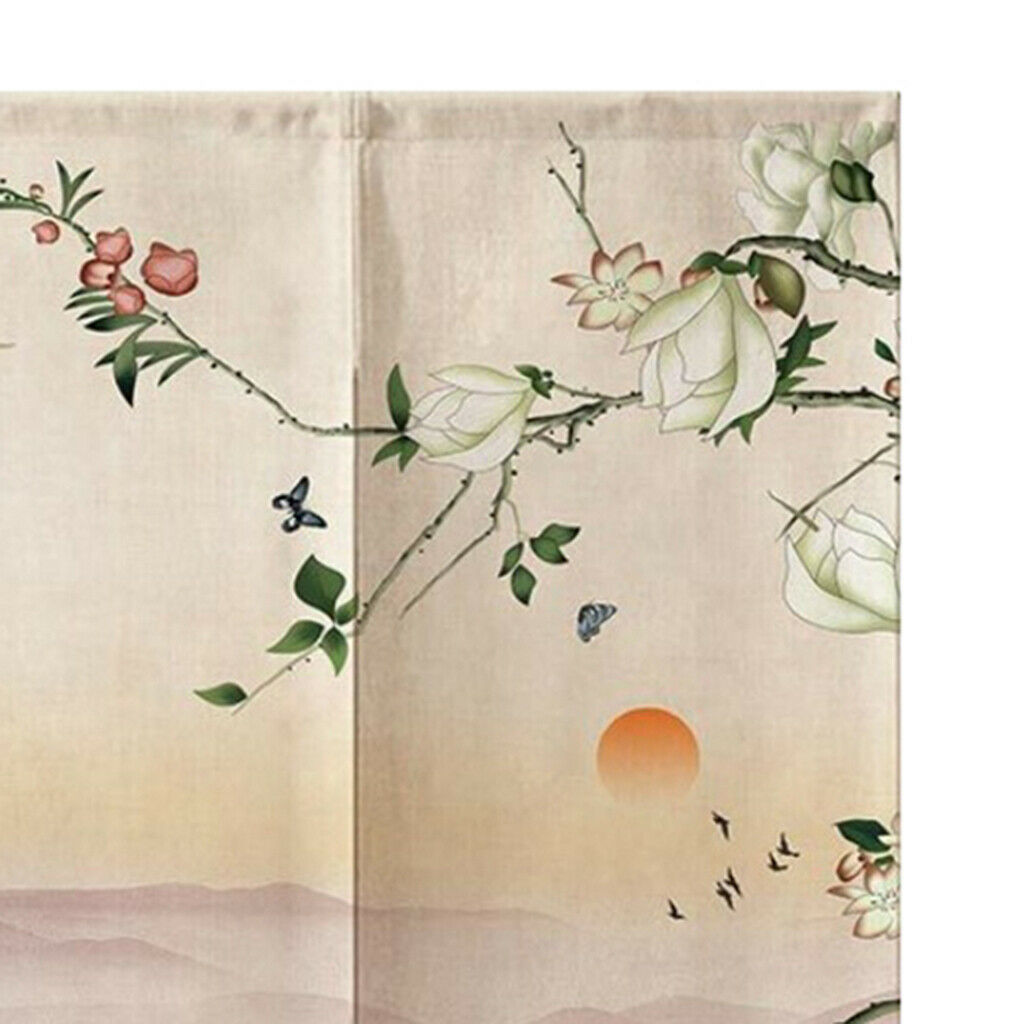 Chinese Door Curtain Japanese Noren Doorway Curtain Room Divider D_33x35inch