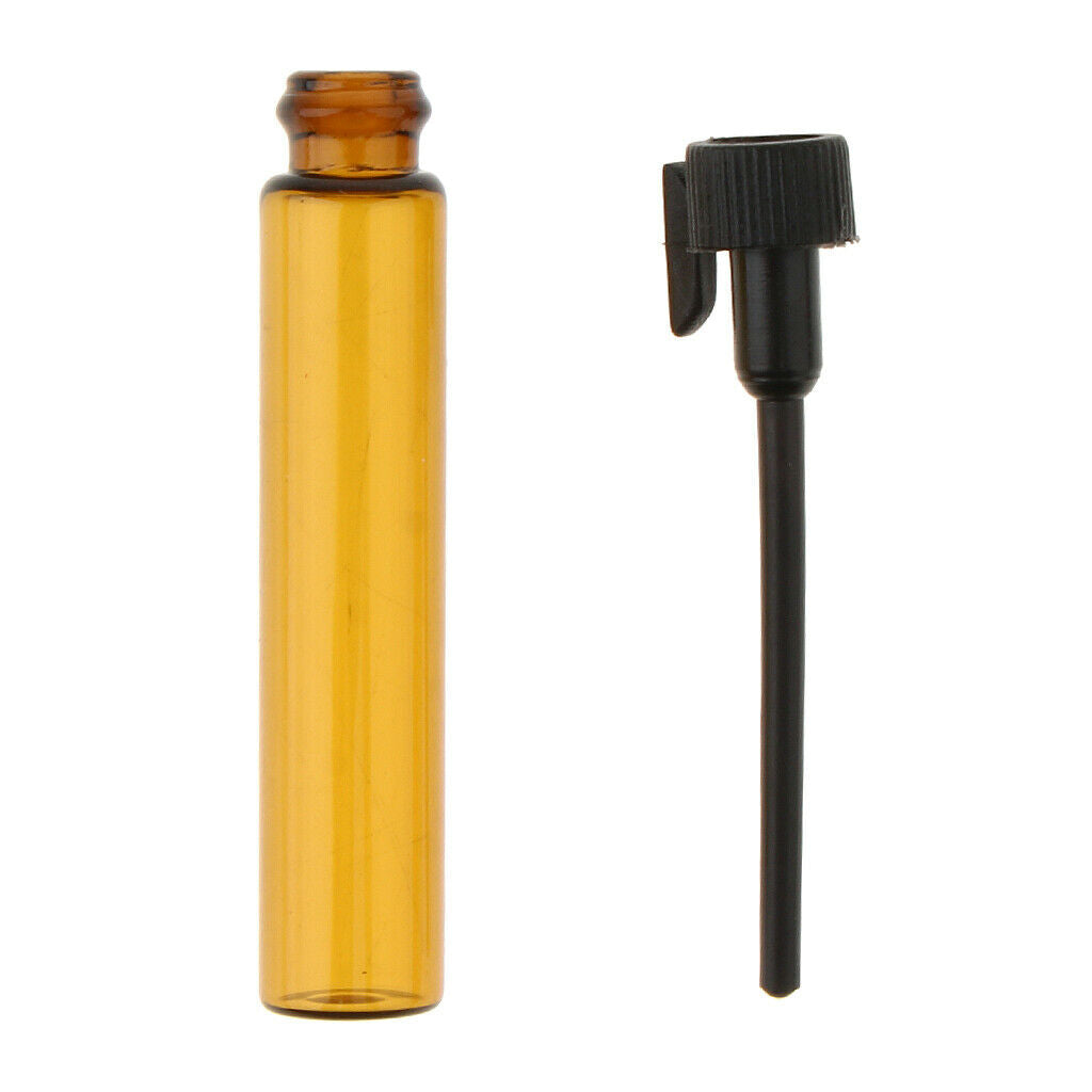 50, Amber, 2 ml, Empty Glass Bottles, Great for Essential Oils, Aromatherapy,