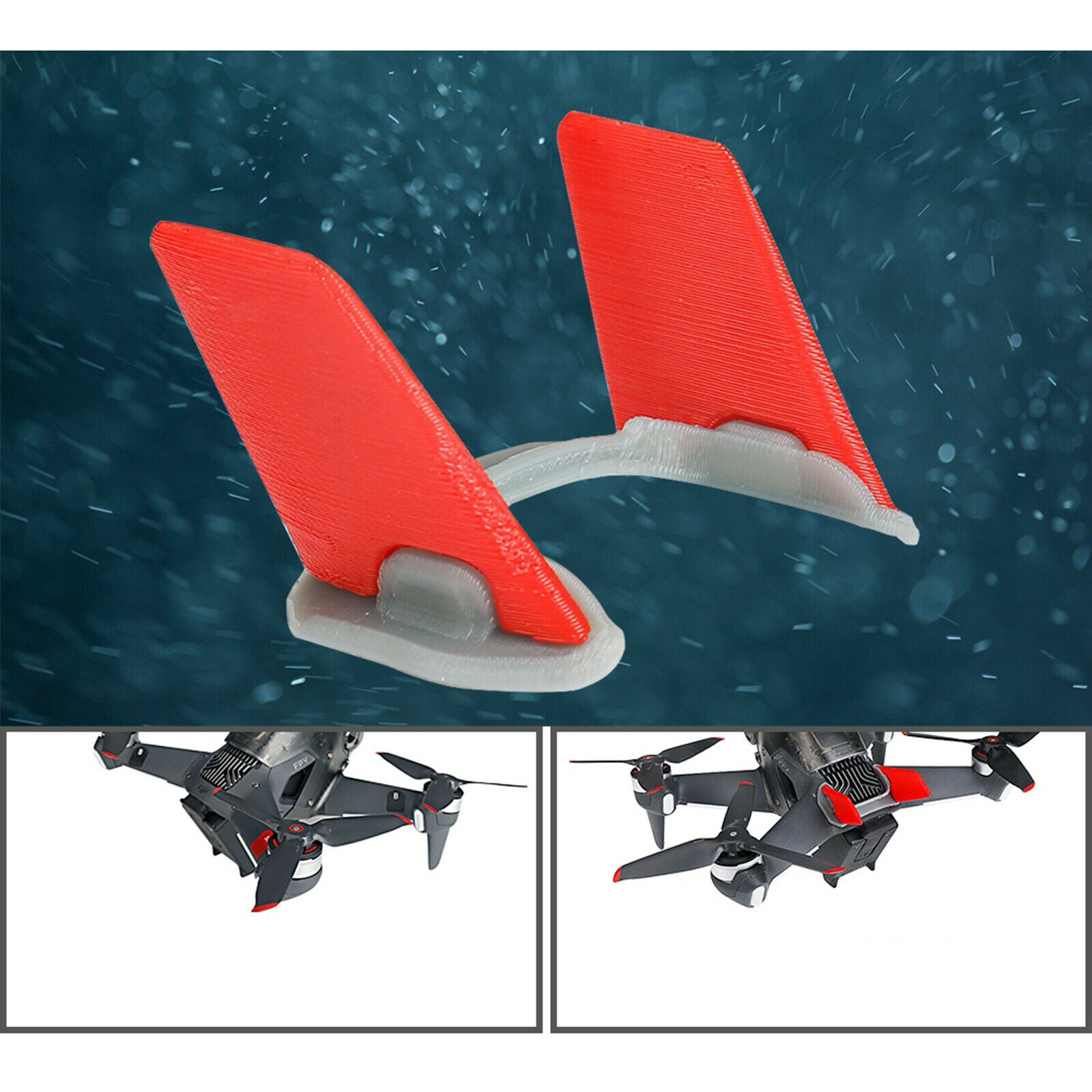 Vertical Tail Blades Stabilizer Spoiler Fit for DJI FPV Drone Spare Parts