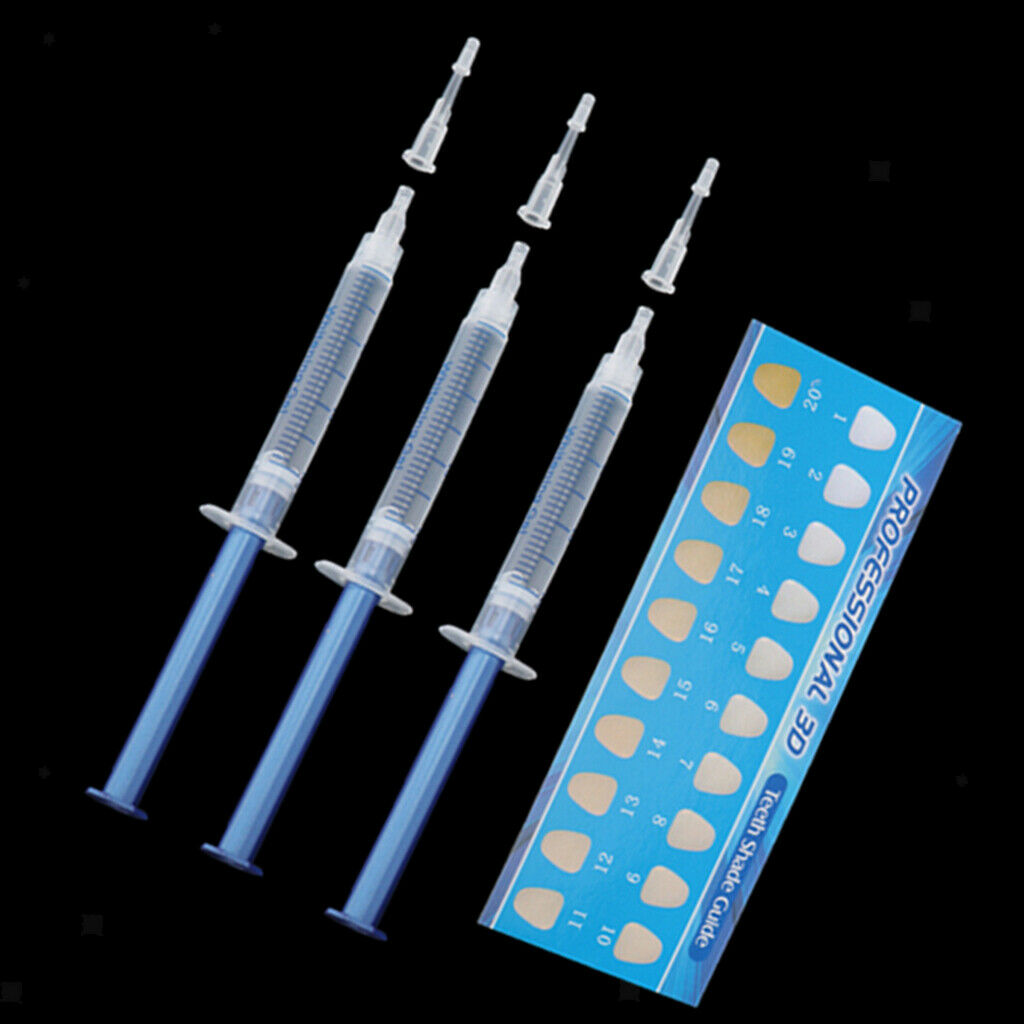 3 Pcs Instant Teeth Whitening Pen Tooth Whitener Gel Dental Stain Remover 3ml