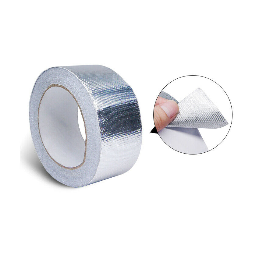 1 Roll 50mm*25m Fiberglass Cloth Aluminum Foil Tape 0.15mm Thick BGA Tape Repair