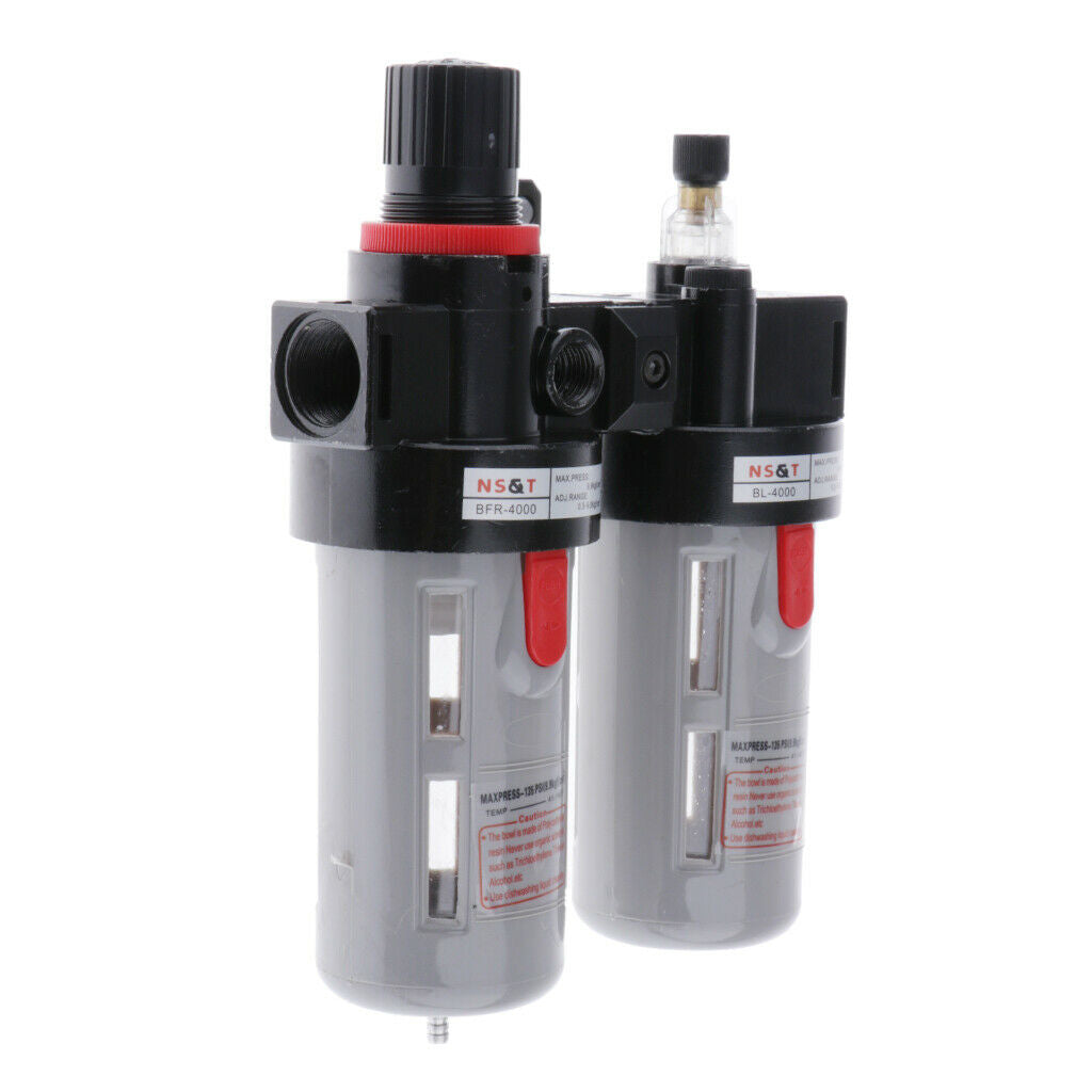 BFC4000 Pneumatic Air Compressor Source Treatment Air Pressure Regulator 1/2