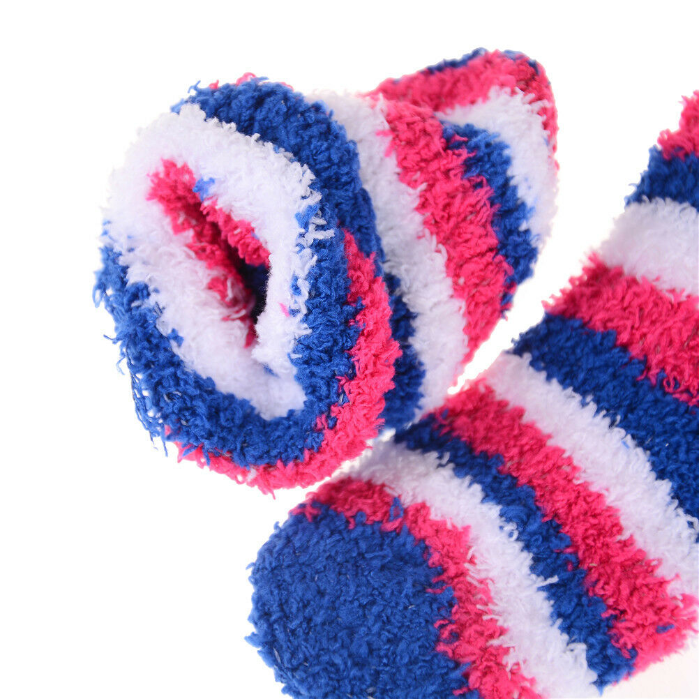 Winter Warm Baby Striped Towel Socks Warm socks Kids Towel Thick Socks JCAUBDAU