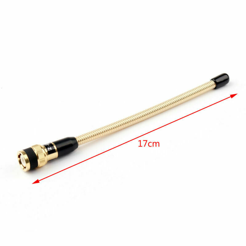 1Pcs Walkie Talkie Radio Antenna BNC Male Plug 136-174MHZ For IC-V8 IC-T3H  UA