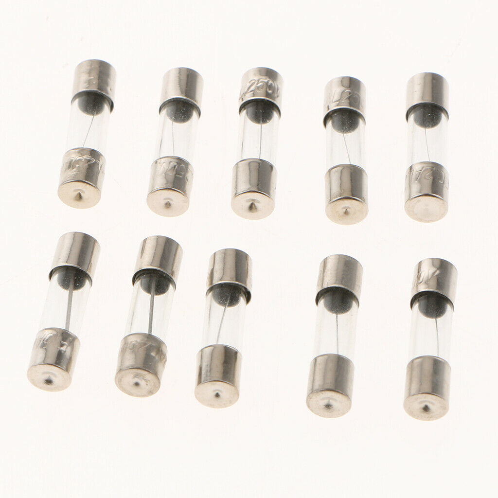100pcs/set 5x20mm Fast-blow Glass Fuses Quick Blow Tube Assorted Kits