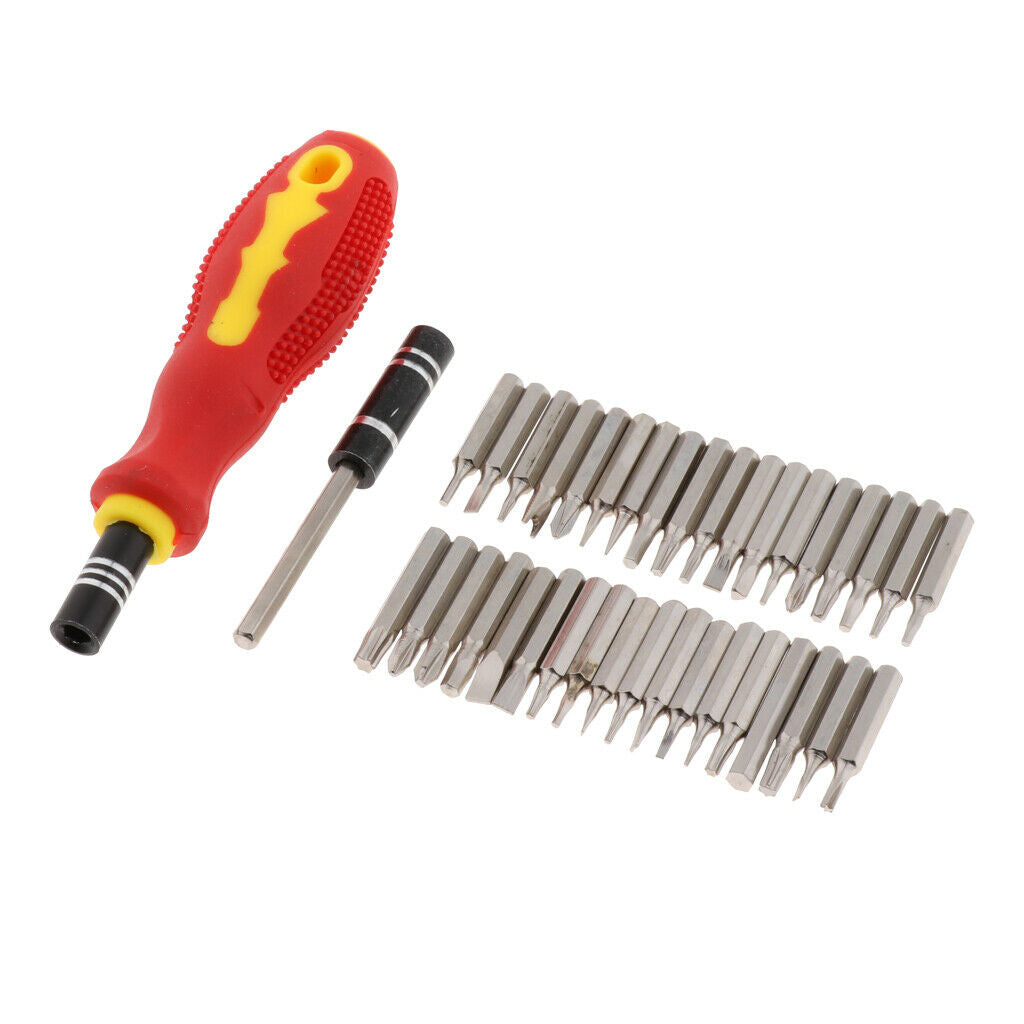 38 in 1 Precision Screwdriver Set - Compact Repair Kit for Phones, Tablets, PCs