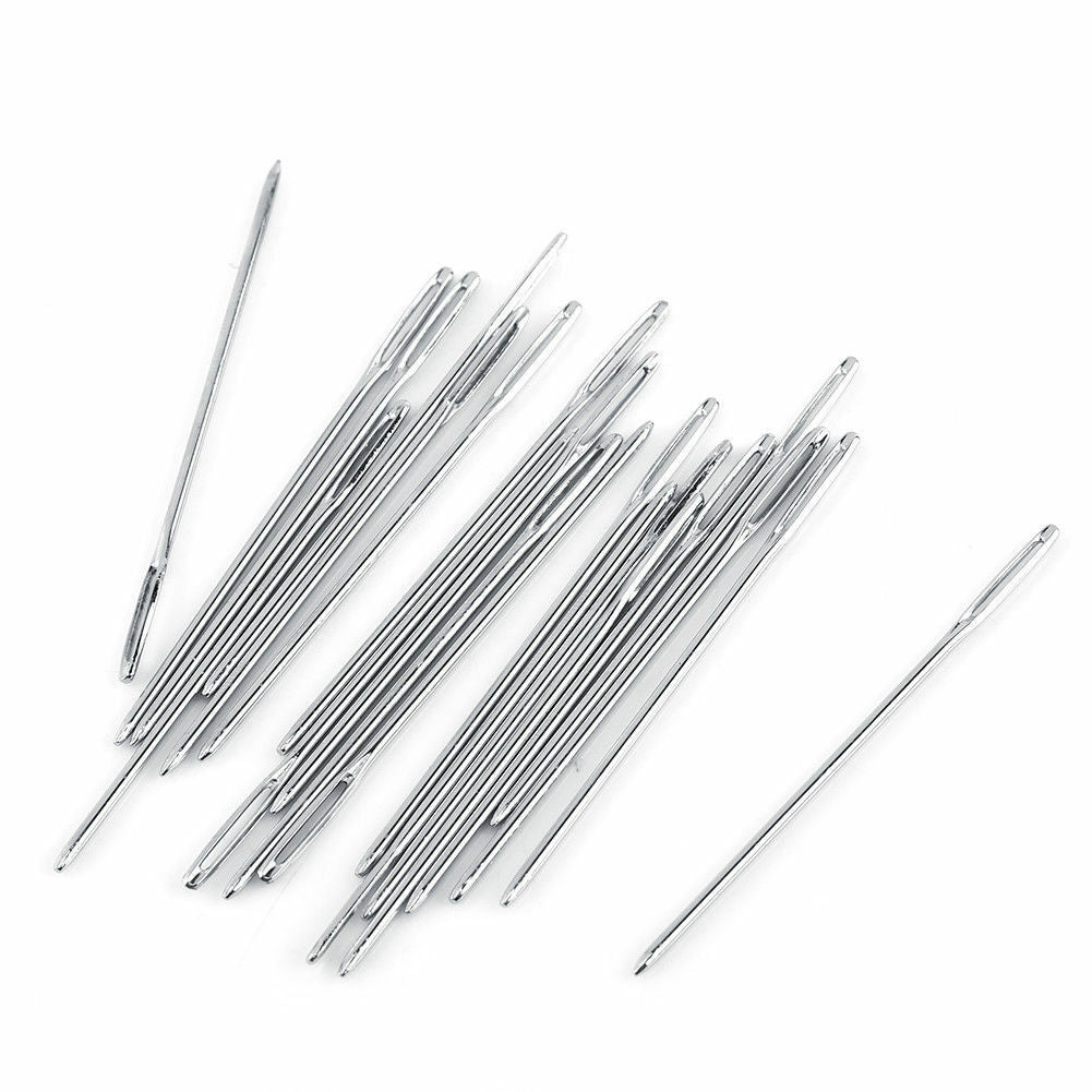 20Pcs/Bag Knitter Wool Needles Large Eye For Threading Darning Sewing Embroidery