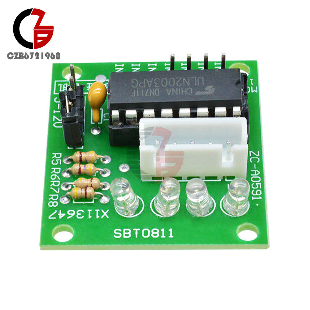 5PCS 5V 12V 28BYJ-48 ULN2003 ULN2003AN Stepper Motor Drive Board Module Arduino