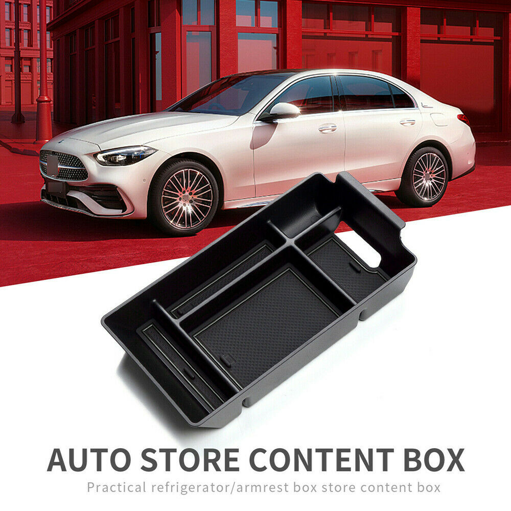 2022 Car Center Console Tray Storage Box For Mercedes-Benz C-Class C200L 260L