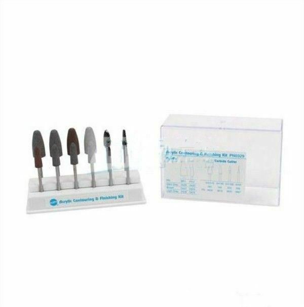 Shofu Acrylic Contouring Finishing Kit chairside adjusting polishing dentures