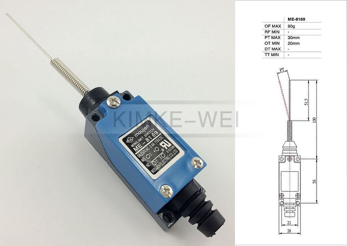 5x Electrical Wobble Stick Actuator Micro Limit Switch ME-8169 New