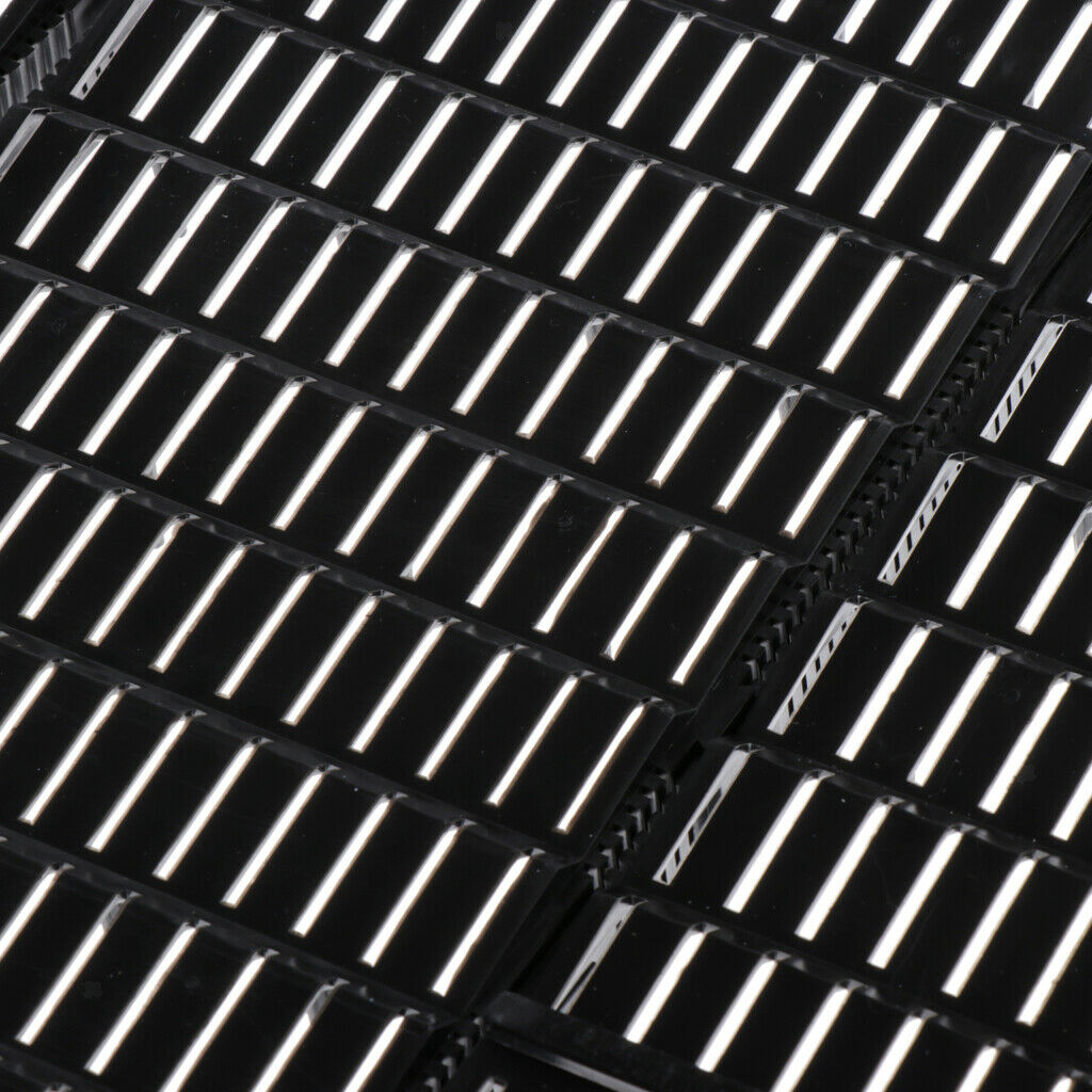 Fish Tank Plastic Filter Board Plate Aquarium Filteration System Board Black