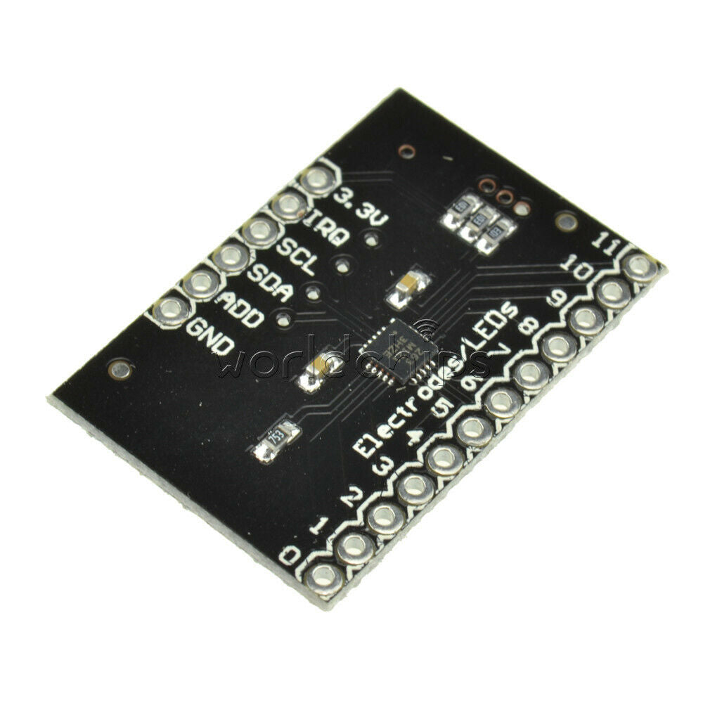 MPR121 Capacitive Touch Sensor Controller I2C Drive V12 Breakout Board Module