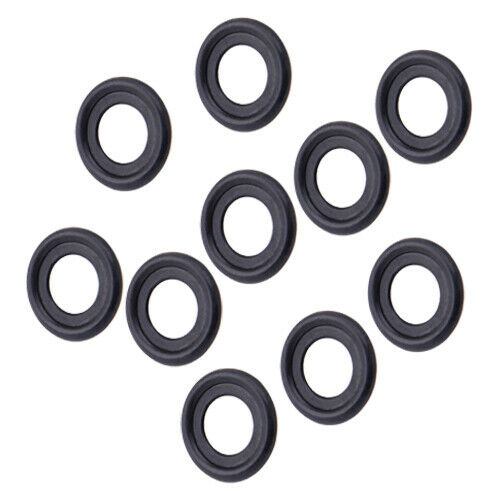10x Rubber Oil Drain Plug Gasket Seal Set Fit for GM Chevrolet Opel 3536966