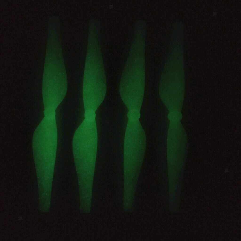20 Pieces Night Luminous Propeller Prop CW CCW Blade for DJI Tello RC Drone
