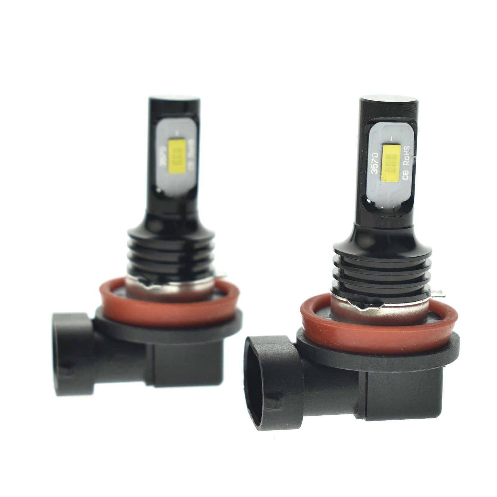 For ACURA TL 2007-2014 - 2Pcs LED H8 H11 6000K White Fog Driving Light Bulbs Kit