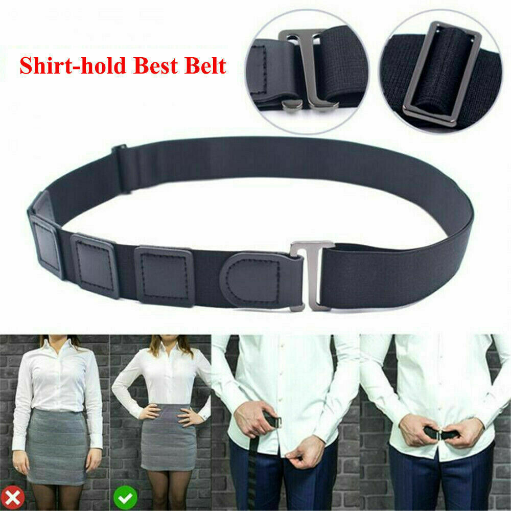 Unisex Adjustable Near Shirt-Stay Best Shirt Stays Tuck It Belt Men Shirt Tucked