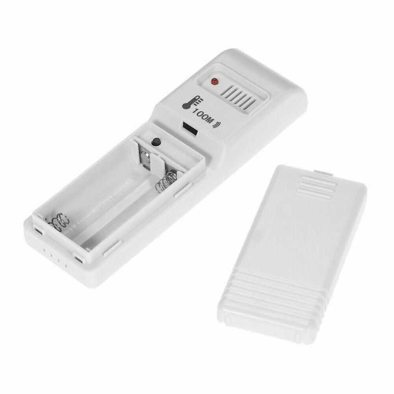 Indoor Wireless Transmitter Outdoor Digital Thermometer Clock Thermometer