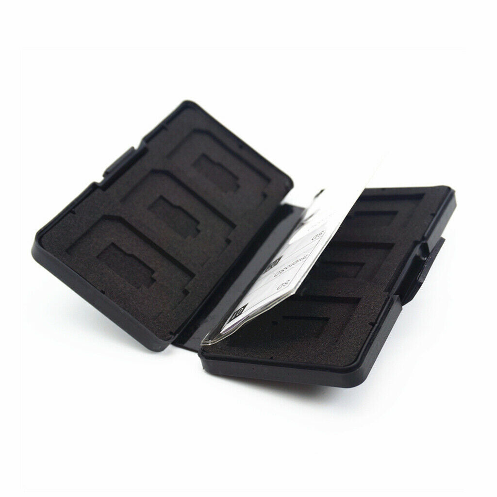Memory Card Storage Box Pouch 12 Slots for Micro SD Cards TF Card Shockproof