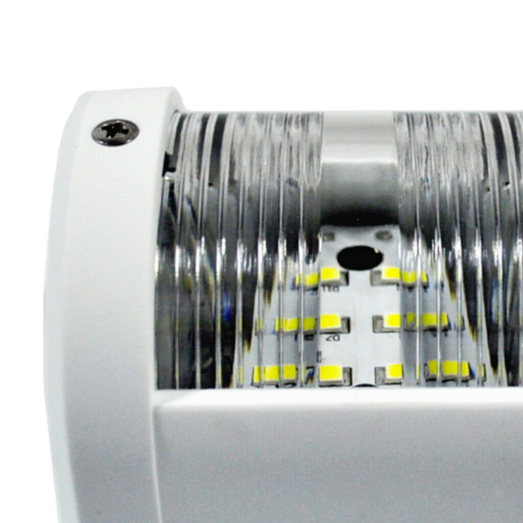 LED White Stern Navigation Light Yacht Marine Night Sailing Signal Lamp 2NM