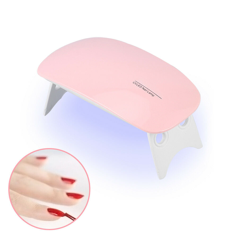 mini UV LED Lamp Portable Nail Dryer USB Cable Gel Nail Polish Dryer smal.l8