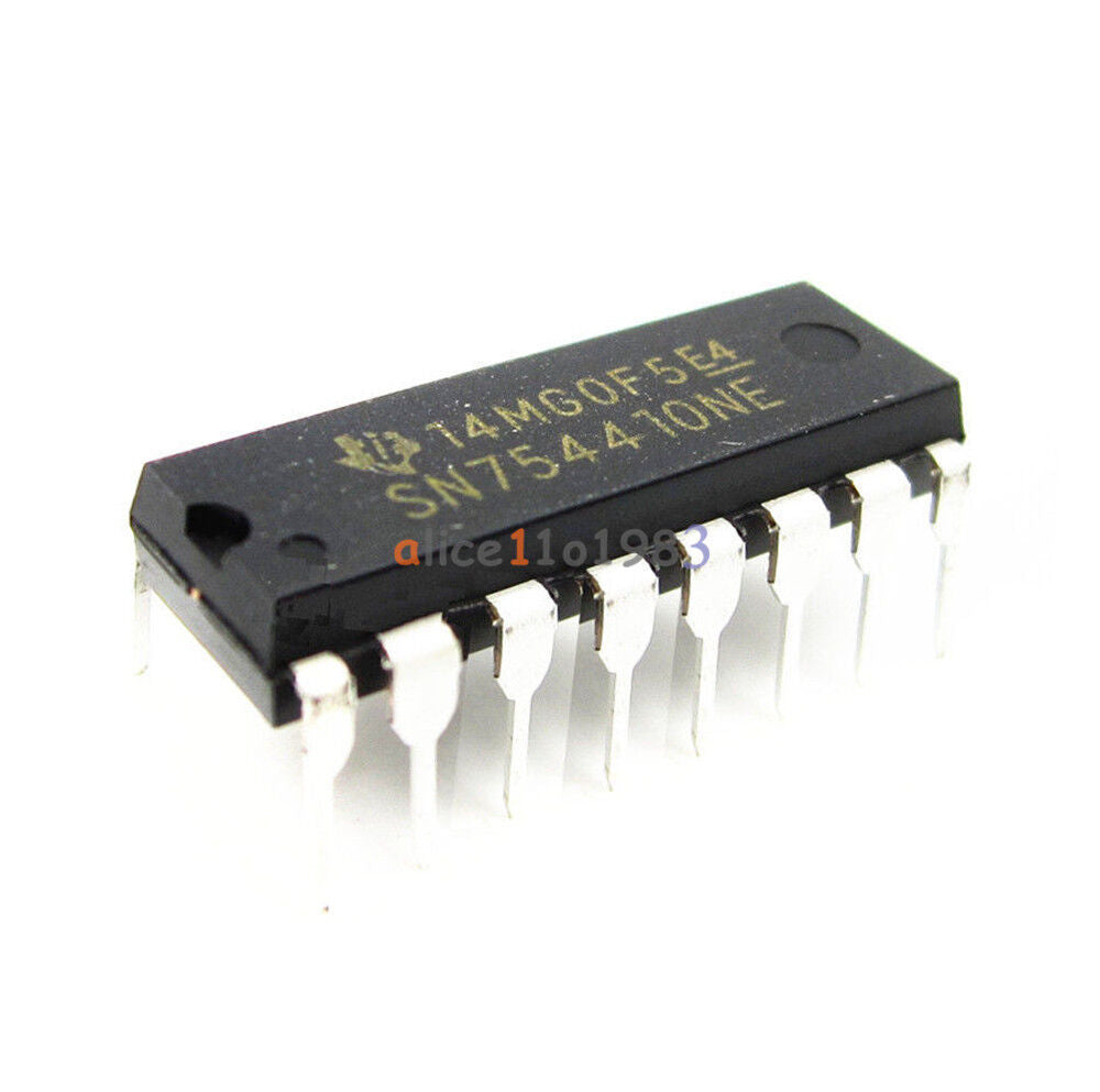 10PCS SN754410 SN754410NE IC HALF-H DRVR QUAD 16-DIP NEW