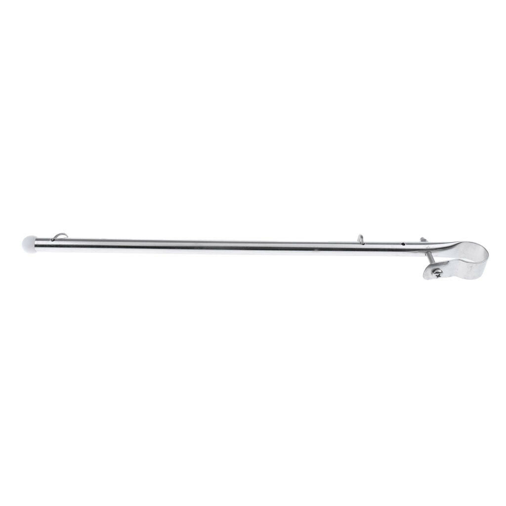 15-1/2 inch Heavy Duty Stainless Steel Anti-Winding Flag Staff Pole Rod for