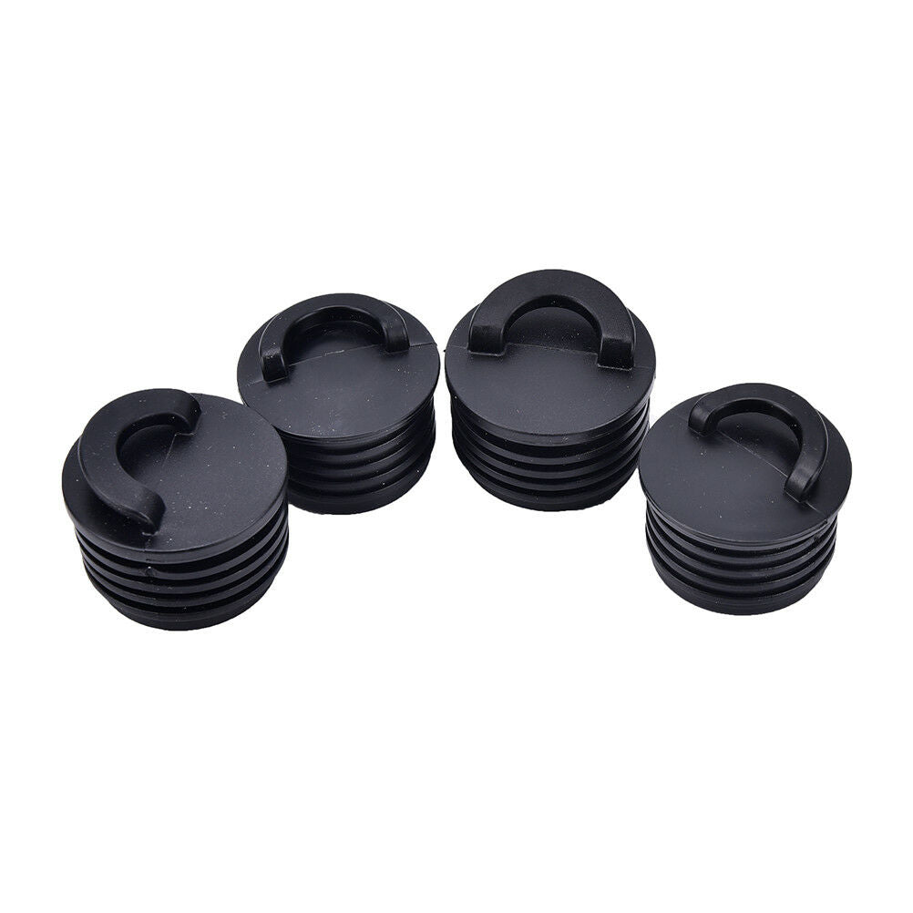 4Pcs durable rubber kayak marine boat scupper stopper drain holes plugs Be.l8